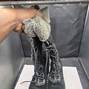 Khombu Black and Gray Winter Boots‎